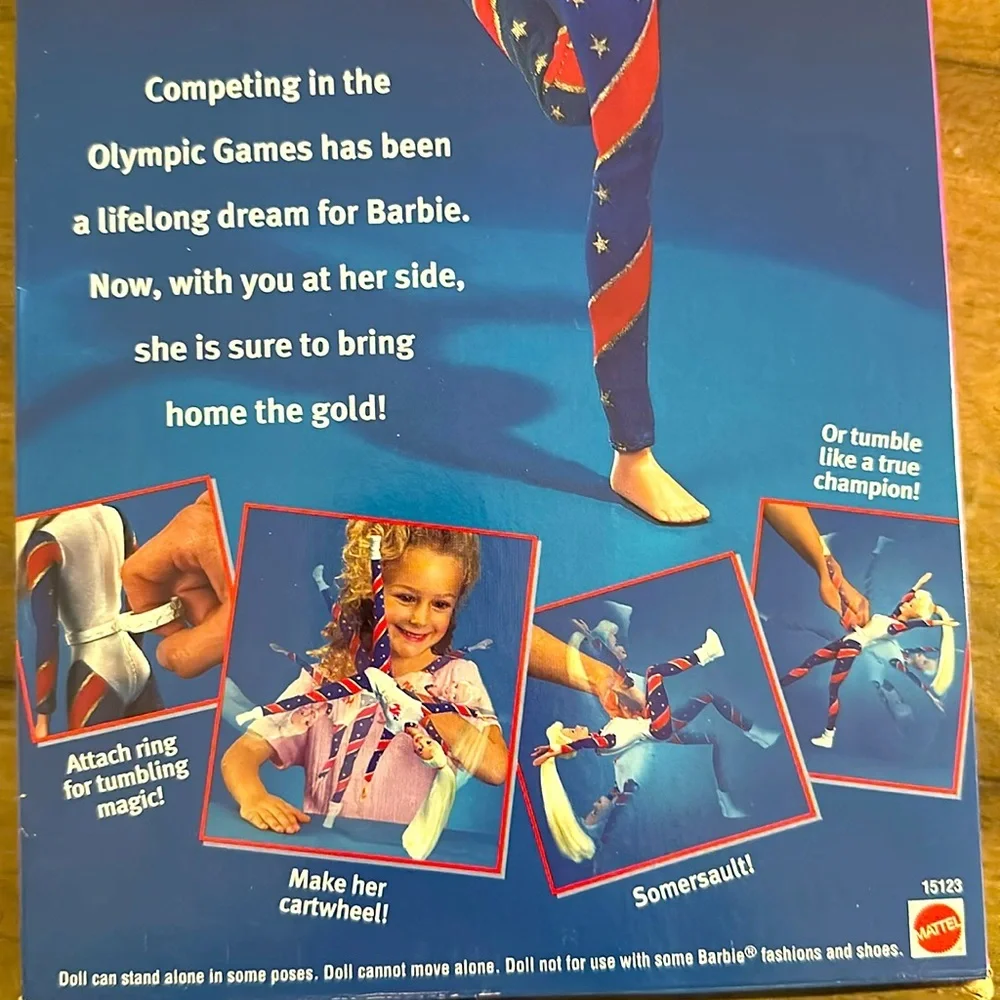 Vintage NIB 1996 Olympic Gymnast Barbie